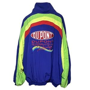 VINTAGE | DuPont Refinish Racing Jacket Parka Coat NASCAR Size XXL